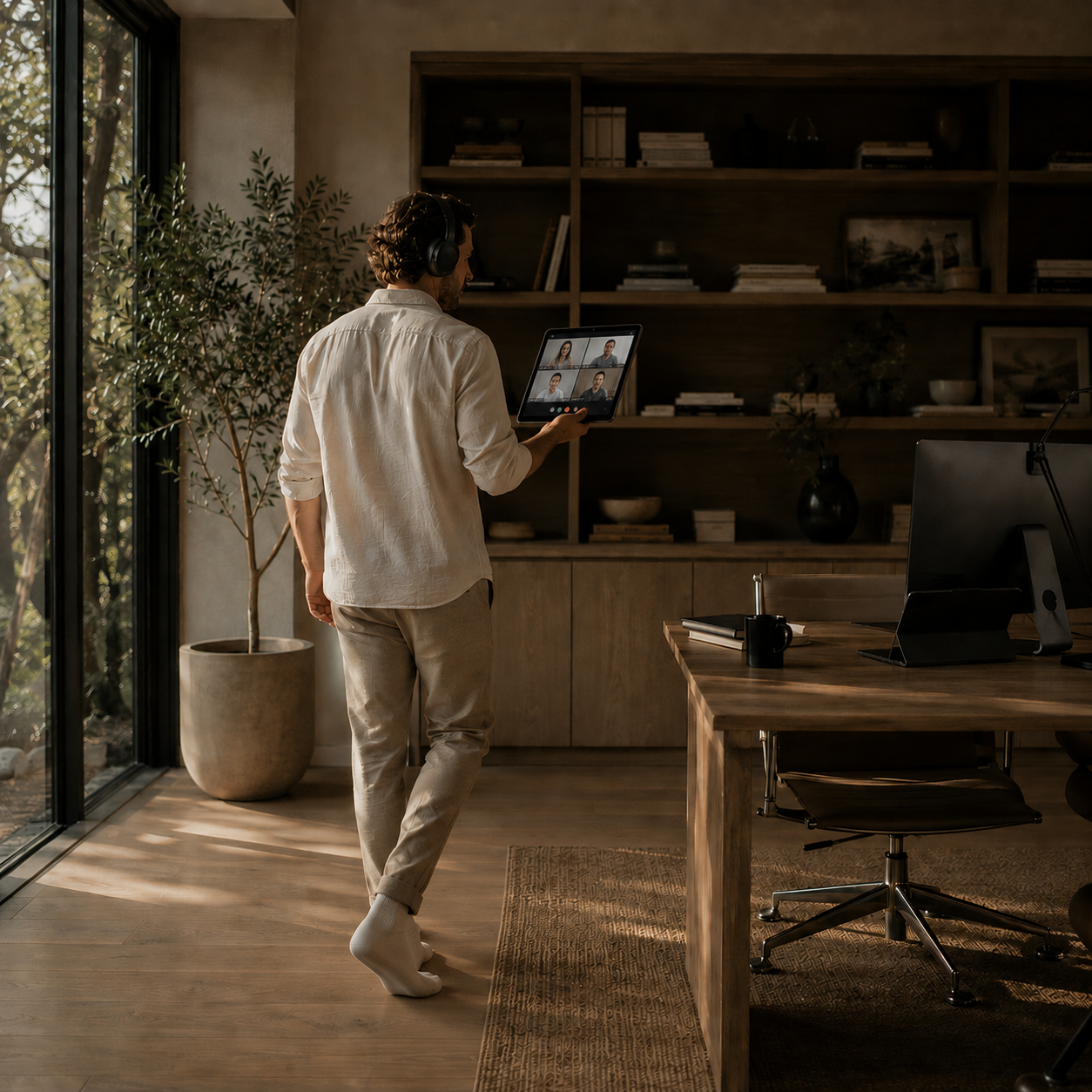 Digitale Zusammenarbeit zwischen Gesundheitsexperten, Coaches und Kunden im VLEAR Partnernetzwerk.